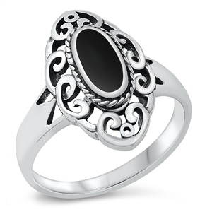 Silver Stone Ring