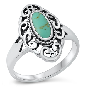 Silver Stone Ring