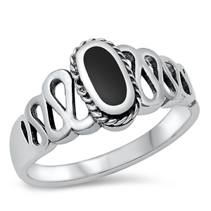 Silver Stone Ring