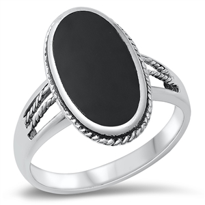 Silver Stone Ring