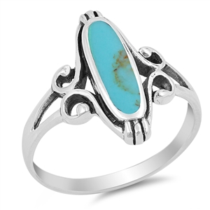 Silver Stone Ring