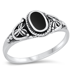 Silver Stone Ring