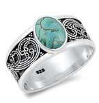 Silver Stone Ring