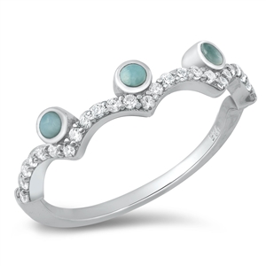 Silver Stone Ring