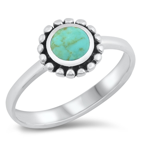 Silver Stone Ring