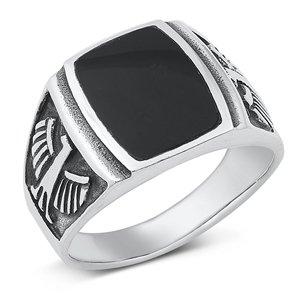 Silver Stone Ring