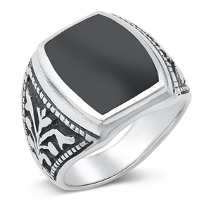 Silver Stone Ring