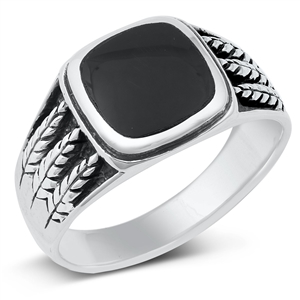 Silver Stone Ring