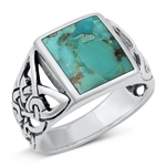 Silver Stone Ring