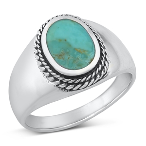 Silver Stone Ring