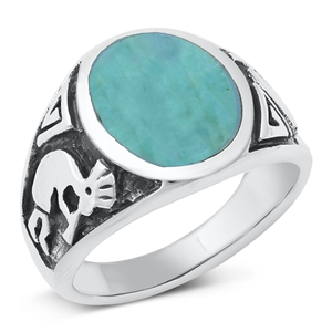 Silver Stone Ring