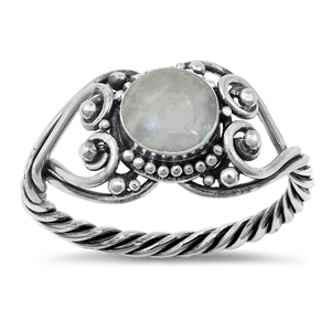 Silver Stone Ring