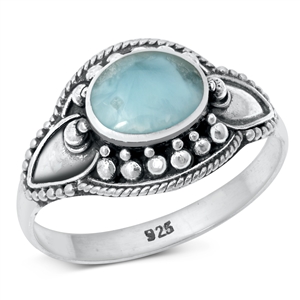 Silver Stone Ring