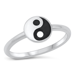 Silver Ring - Yin Yang