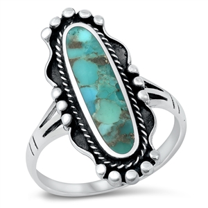 Silver Stone Ring