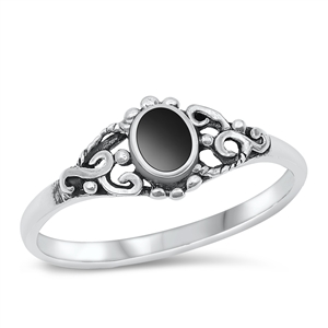 Silver Stone Ring