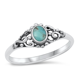 Silver Stone Ring