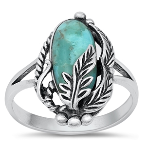 Silver Stone Ring