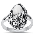 Silver Stone Ring