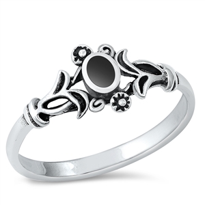 Silver Stone Ring