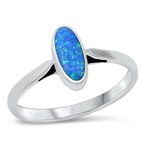 Silver Lab Opal Ring