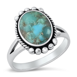 Silver Stone Ring