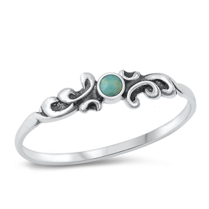 Silver Stone Ring