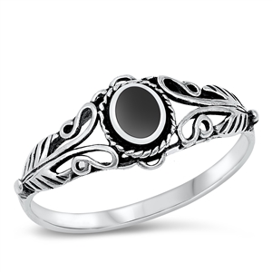 Silver Stone Ring