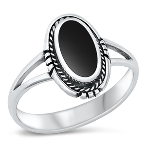 Silver Stone Ring