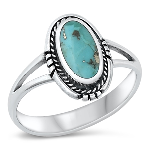 Silver Stone Ring