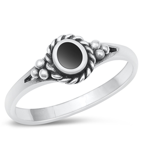 Silver Stone Ring