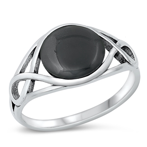 Silver Stone Ring