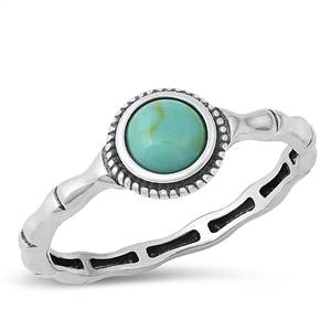 Silver Stone Ring