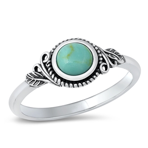 Silver Stone Ring