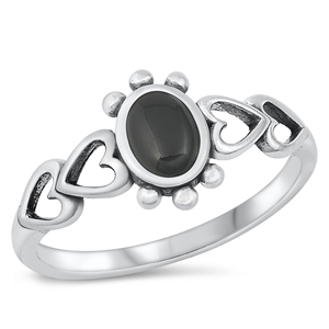 Silver Stone Ring