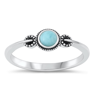 Silver Stone Ring