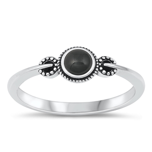 Silver Stone Ring