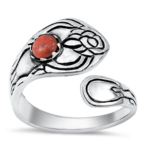 Silver Stone Ring