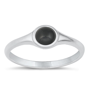 Silver Stone Ring