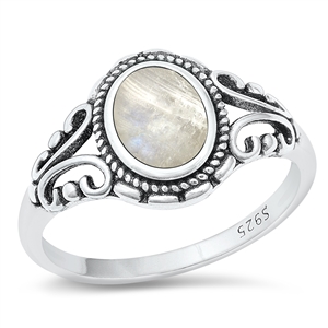 Silver Stone Ring