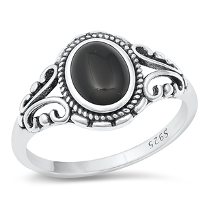 Silver Stone Ring