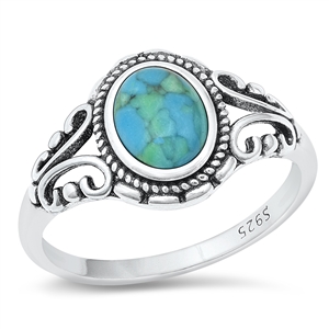 Silver Stone Ring