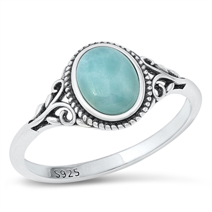 Silver Stone Ring