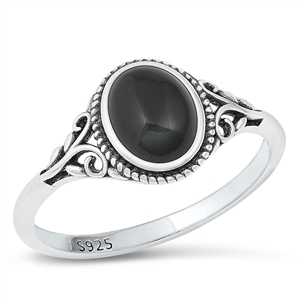 Silver Stone Ring