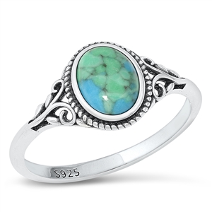 Silver Stone Ring