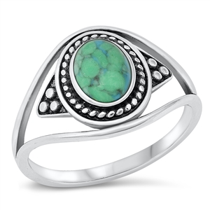 Silver Stone Ring