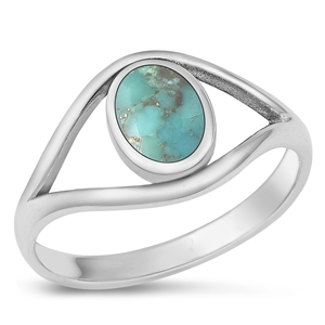 Silver Stone Ring