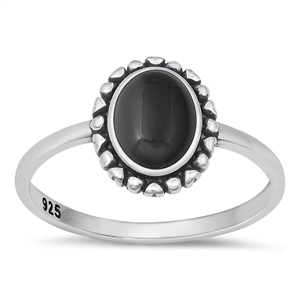 Silver Stone Ring