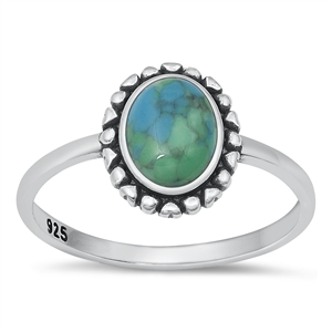 Silver Stone Ring