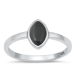 Silver Stone Ring